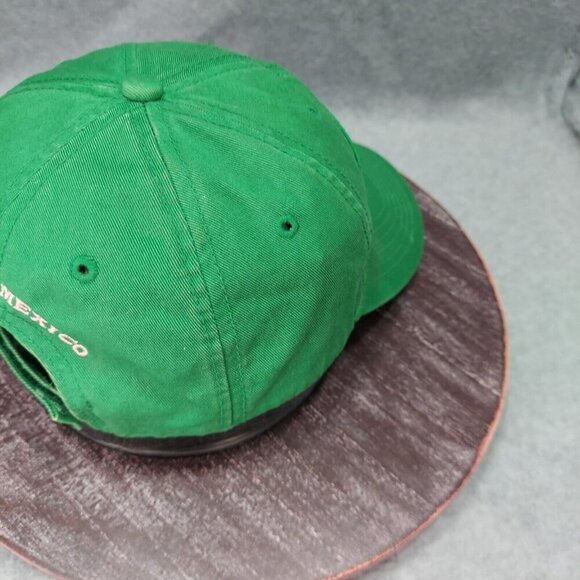Corona Embroidered Patch  Adjustable Cap Green Miss Fina Hecho en Mexico - Picture 4 of 12
